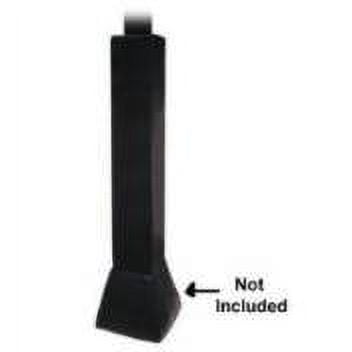 First Team Premium Basketball Pole Pad for 6 x 8 Inches Square Poles Color: Maroon