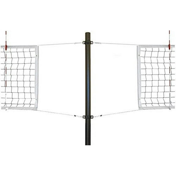 First Team Stellar Express-SBS Aluminum Recreational Aluminum Volleyball System with Sockets44; Grey
