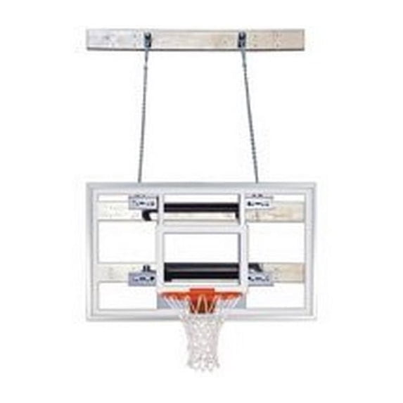 First Team SuperMount46 Select Steel-Acrylic Wall Mounted Basketball System44; Black
