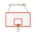 thumbnail image 1 of First Team Supermount68 Performance Steel-Fiberglass Wall Mounted Basketball System44; Navy Blue, 1 of 1