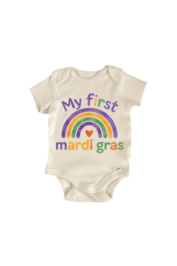 First Thanksgiving Boho - Baby Bodysuit