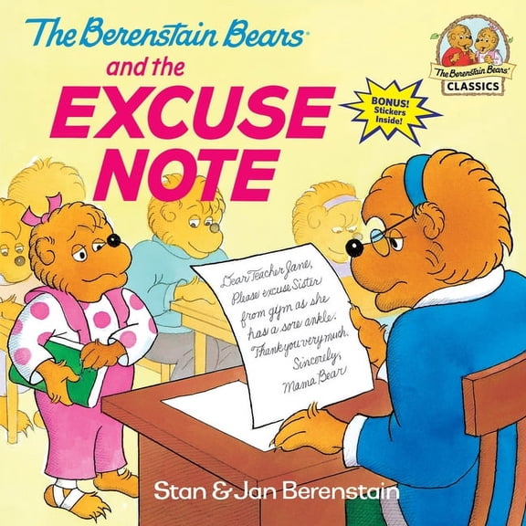 Pre-Owned First Time Books(r) The Berenstain Bears and the Excuse Note, (Paperback)