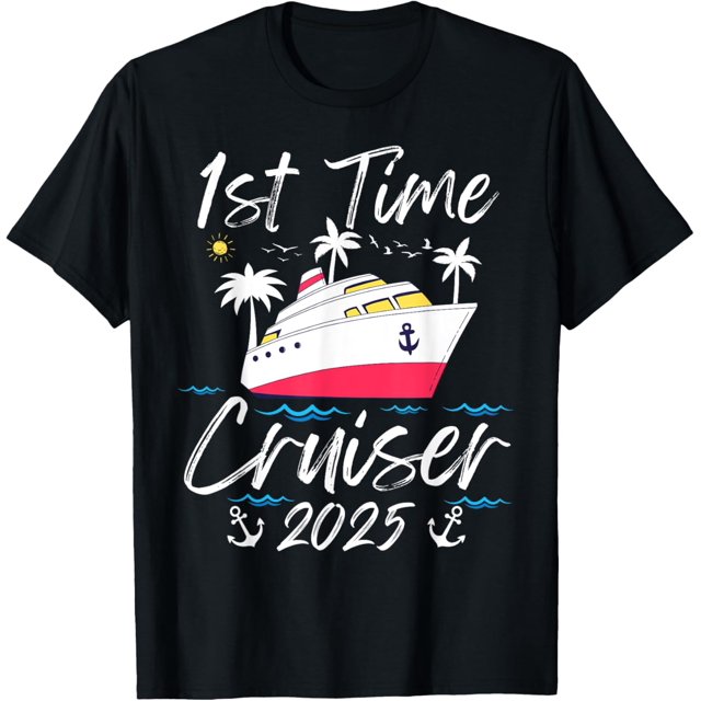 First Time Cruise 2025 Boy Girl Family Reunion Vacation TShirt