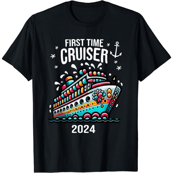 First Time Cruiser 2024 Vacation Family Cruise T-Shirt