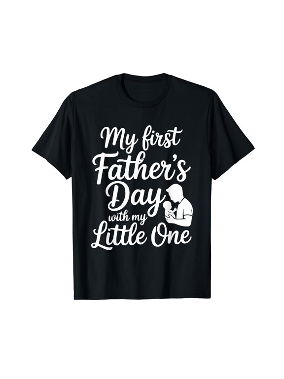 First Time Dad New Dad Fatherhood Daddy to Be Fathers Day T-Shirt