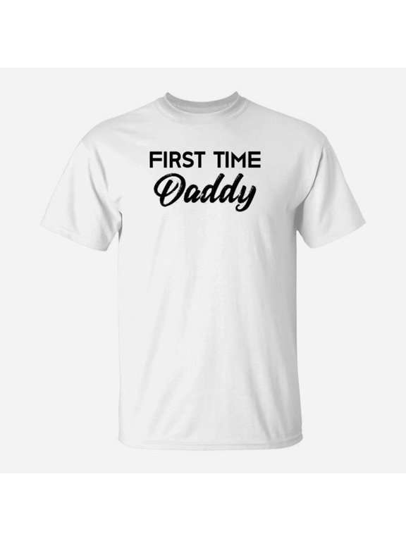 First Time Daddy Fathers Day New Dad Daddy TShirt