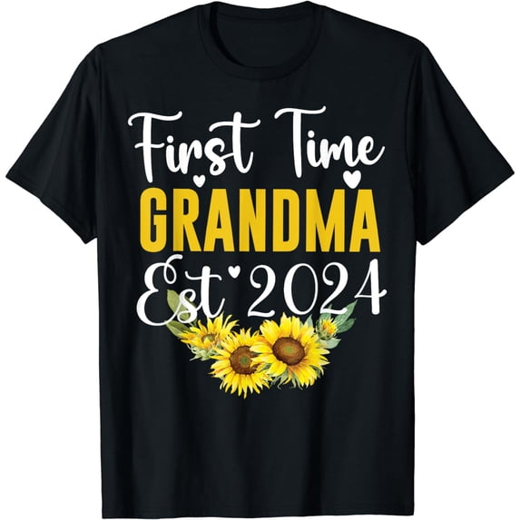 First Time Grandma 2024 Pregnancy announcement New Grandma T-Shirt