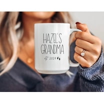 First Time Grandma Mug, New Grandma Gift, First Grandchild Keepsake, Meaningful Coffee Cup for Proud Grandma
