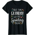 thumbnail image 1 of First Time Grandma let the Spoiling Begin - Grandmother T-Shirt, 1 of 7