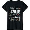 thumbnail image 1 of First Time Grandma let the Spoiling Begin - Grandmother T-Shirt, 1 of 3