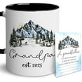 First Time Grandpa Est 2025 Gifts Christmas Gift For Grandpa You're
