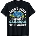 thumbnail image 1 of First Time Great Grandma Promoted To Great Grandma Est. 2025 T-Shirt, 1 of 4