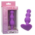 thumbnail image 1 of First Time Vibrating Triple Beaded Anal Probe - Purple, 1 of 8