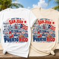 thumbnail image 1 of First Time in San Juan Puerto Rico Vacation T-Shirt, Boricua Pride Travel Tee, 1 of 5