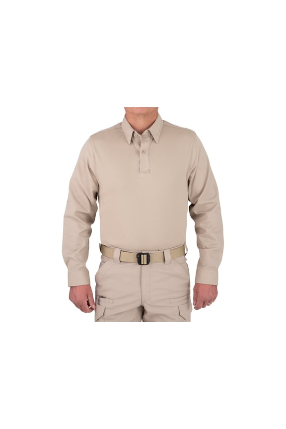 First V2 PRO Performance Shirt - Mens, Khaki, Small, R