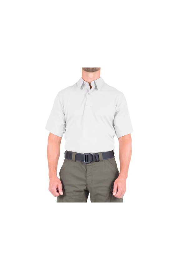 First V2 Pro Performance Short Sleeve Shirt - Mens, White, Large, R