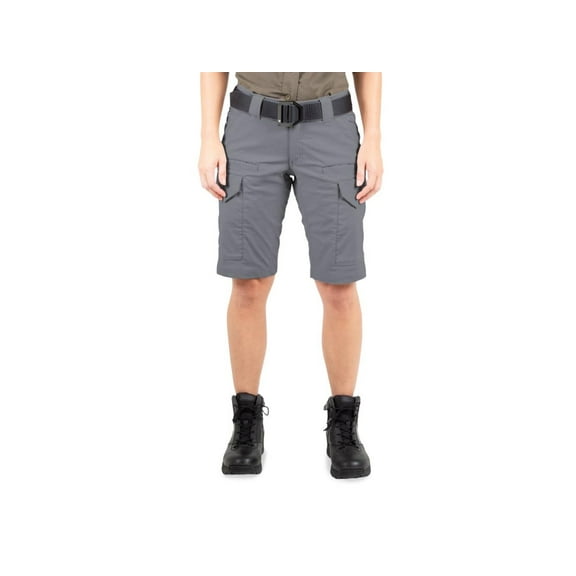 First V2 Short - Womens, Wolf Grey, 4