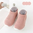 thumbnail image 1 of First Walker Shoes with Soft Rubber Soles Sneakers Breathable Slipper for Boys Girls Baby Walking Shoes Winter Clothes, 1 of 4