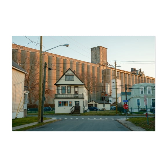 First Ward Residential, Buffalo 01 - Buffalo New York Photography Unframed Wall Art Print 16 x 24 inches