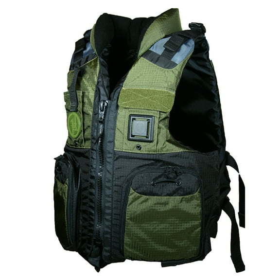 First Watch AV-800 Four Pocket Flotation Vest - OD Green - Sm... [AV-800-GN-S/M]