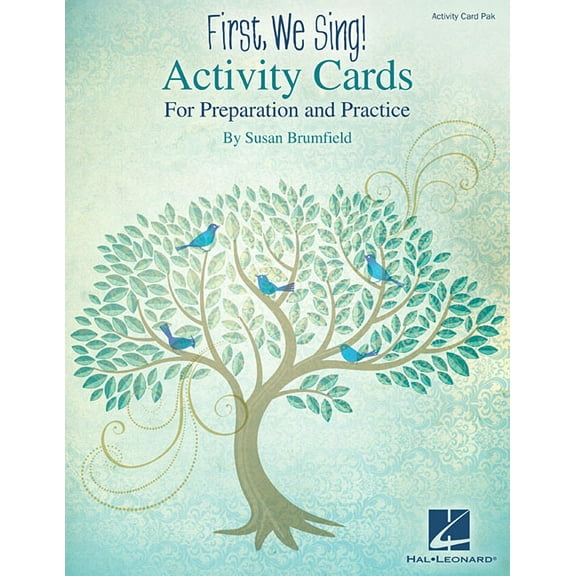 First We Sing! Activity Cards - For Preparation and Practice Kodaly Method Classroom Resource Fun Music Games for Readin, (Paperback)
