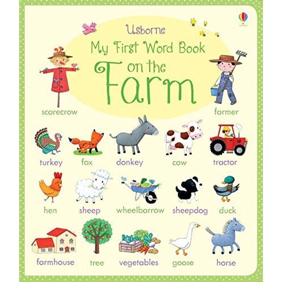 Pre-Owned First Word Book on the Farm, 9780794534455, 0794534457, Paperback,