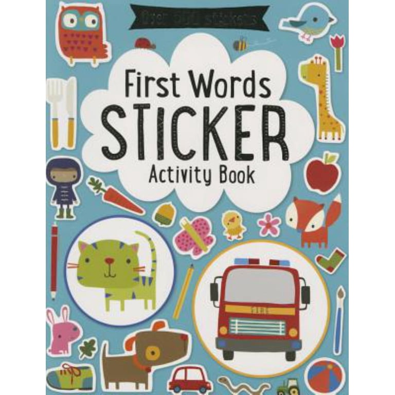 First Words Sticker Activity Book (Paperback) - Walmart.com