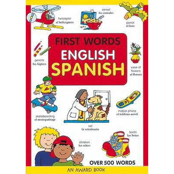 Pre-Owned First Words (English and Spanish Edition) (Hardcover) 1841353515 9781841353517
