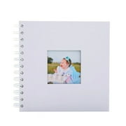 First Year Memory Capsule DIY Milestone Record Album Paper Keepsake Album to Record Early Life Milestones Precious Moments Home Memory Collection,Memory Album,Keepsake Capsule,White,1PC