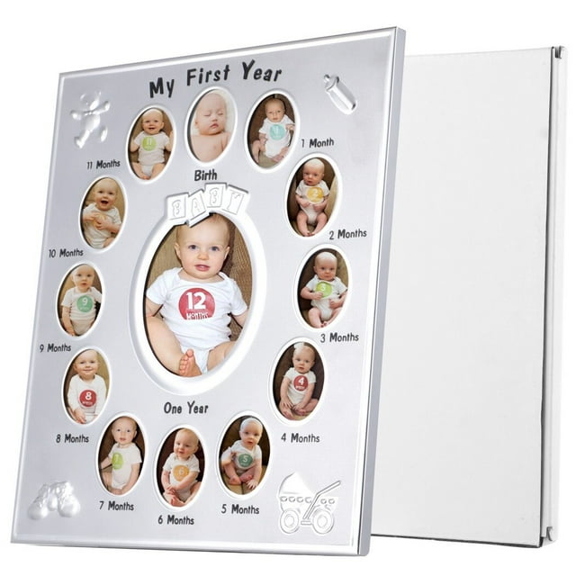 First Year Picture Frame, OneYearOld Keepsake Photo Frame, First Year