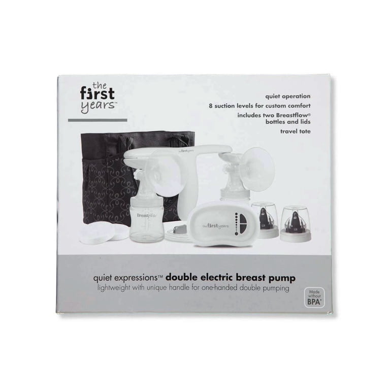 The First Years Quiet Expressions Double Electric Breast Pump HSA