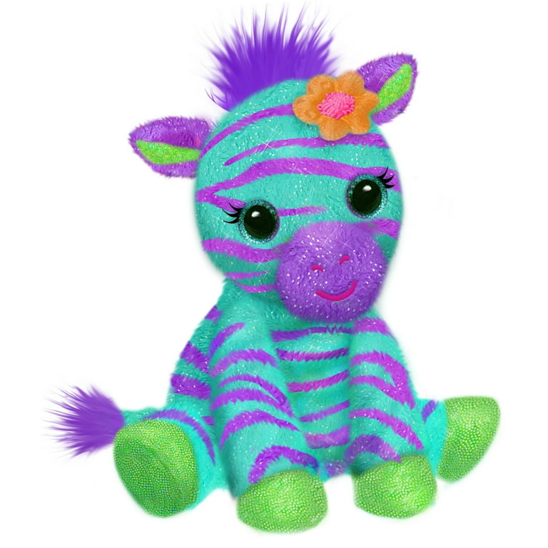 First and Main - FantaZOO 10 Inch Plush, Zena Zebra - Walmart.com