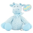 thumbnail image 1 of First and Main - Jingles 8 1/2 inch Sitting Giraffe Plush, Blue, 1 of 5