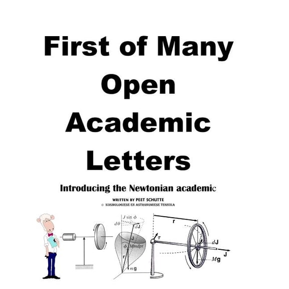 First of Many Open Academic Letters (Paperback)