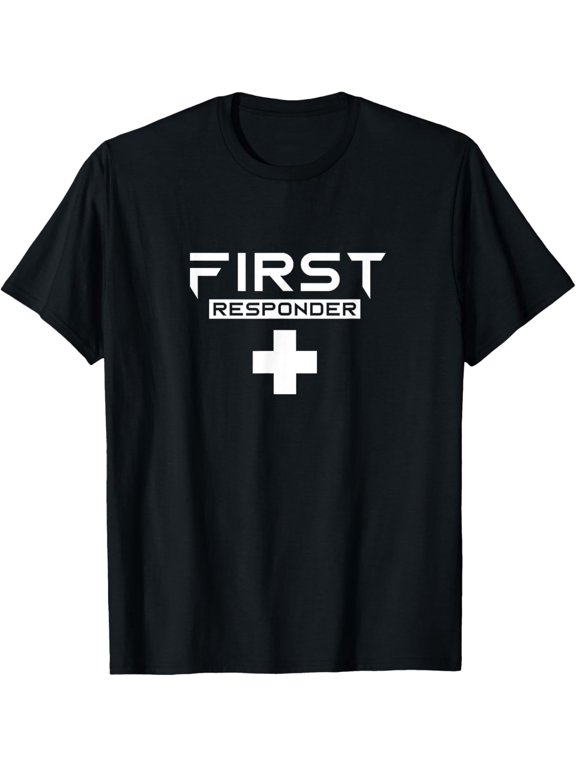 First responder EMT Paramedic Emergency Aid Helper T-Shirt