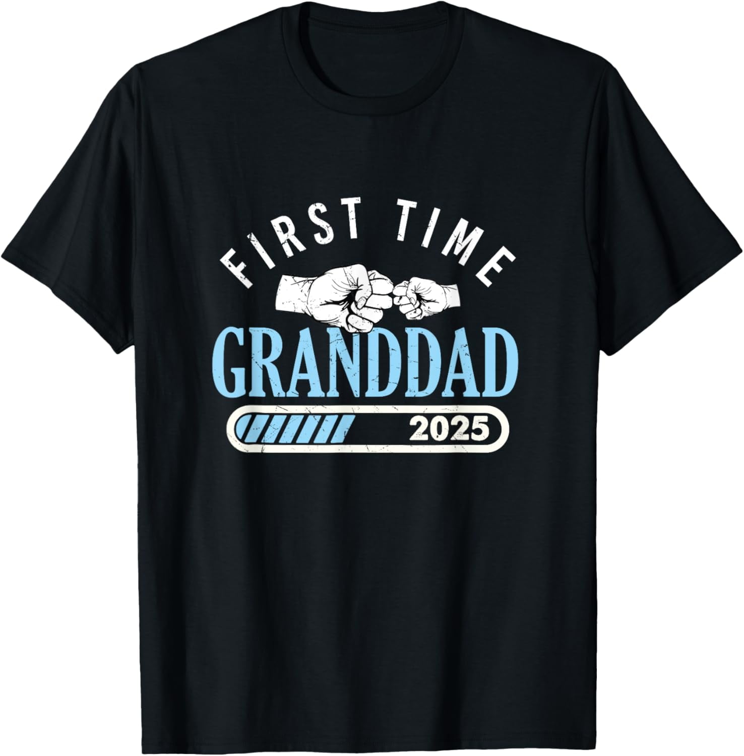 First time Granddad Est 2025 Pregnancy Announcement Grandpa TShirt