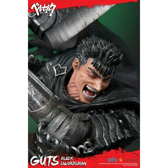 First4Figures Berserk: Guts Black Swordsman 27-Inch Tall Resin Statue