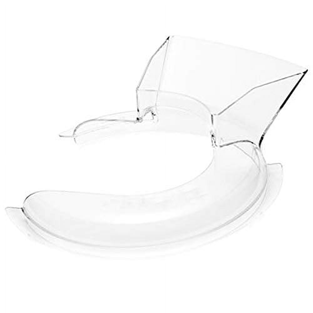 First4Spares Pouring Shield for Kitchenaid 4.5 and 5 quart polished or brushed stainless steel tilt head stand mixer bowls ONLY. Same as KN1PS