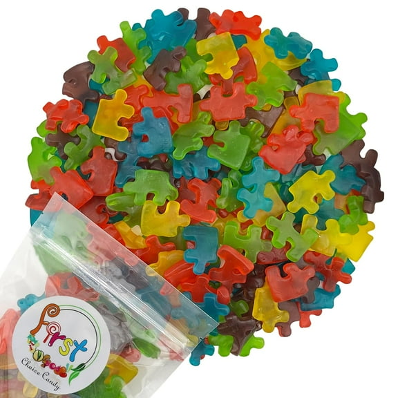 FirstChoiceCandy 3D Puzzle Gummy Candy (1 Pound )