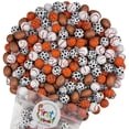thumbnail image 1 of FirstChoiceCandy Assorted Sport Milk Chocolate Foil Wrapped Balls - 2 LB, 1 of 5