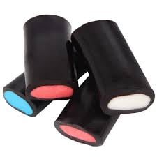 FirstChoiceCandy Black Licorice Chewy Bites, (Rockies Assorted Center) ( 5 Pound)