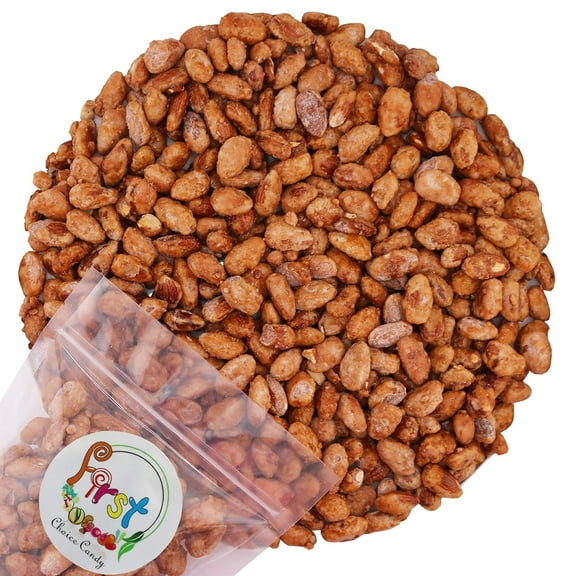 FirstChoiceCandy Butter Toffee Almonds, Crunchy Roasted Candy Coated Almond (2 Pound)
