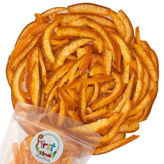 FirstChoiceCandy Dried Fruits Great Superfood Snack ( Pomelo Skin Orange - 1 Pound )