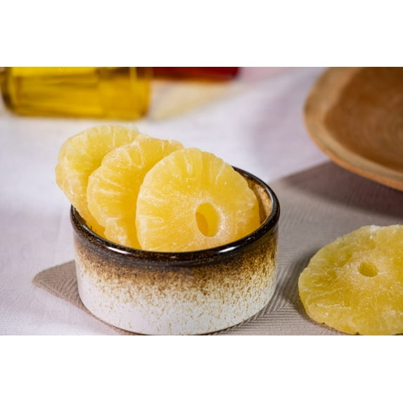 FirstChoiceCandy Dried Pineapple Rings Fruits , Great Snack (Dried Pineapple Rings Whole , 5 Pound )