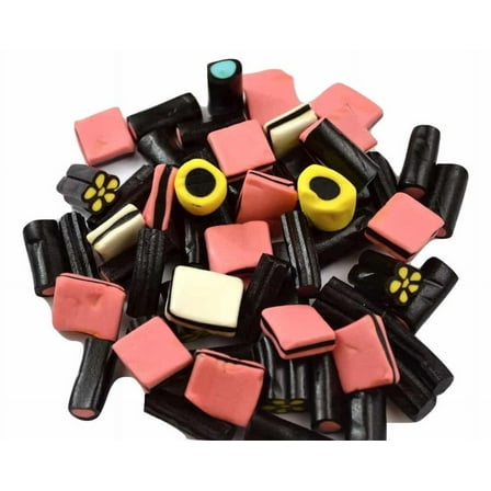 FirstChoiceCandy English Licorice Allsorts Candy (Allsorts, 2 Pound)