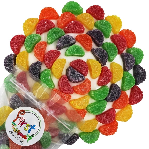 FirstChoiceCandy Fruit Slices Jelly Wedges Candy ( Assorted, 2 Pound )