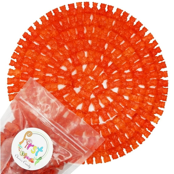 FirstChoiceCandy Gummy Bears (Fresh Strawberry, 5 LB)