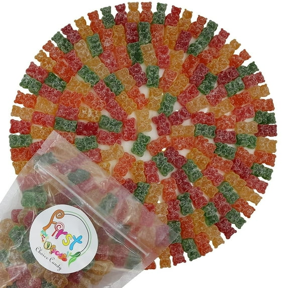 FirstChoiceCandy Gummy Bears (Sour Assorted, 2 LB)