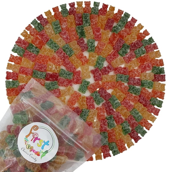 FirstChoiceCandy Gummy Bears (Sour Assorted, 5 LB)