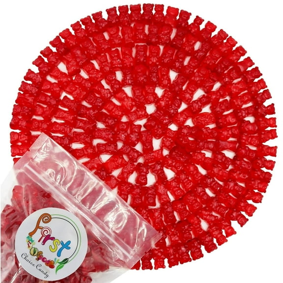 FirstChoiceCandy Gummy Bears (Watermelon, 1 LB)